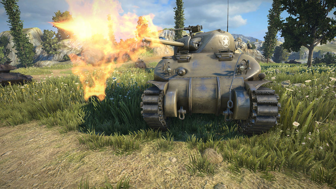 Jak trzyma się World of Tanks?