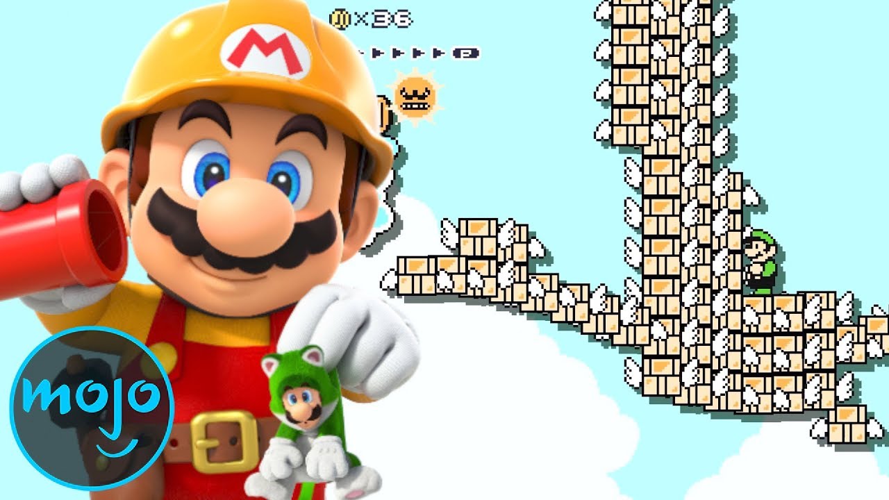 mario skacze przez światy w poszukiwaniu peach