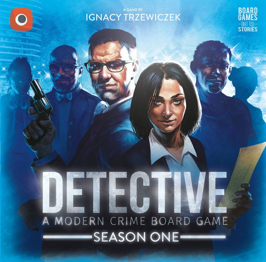 pionki detektywów i podejrzanych na siatce ulic w grze Chronicles of Crime
