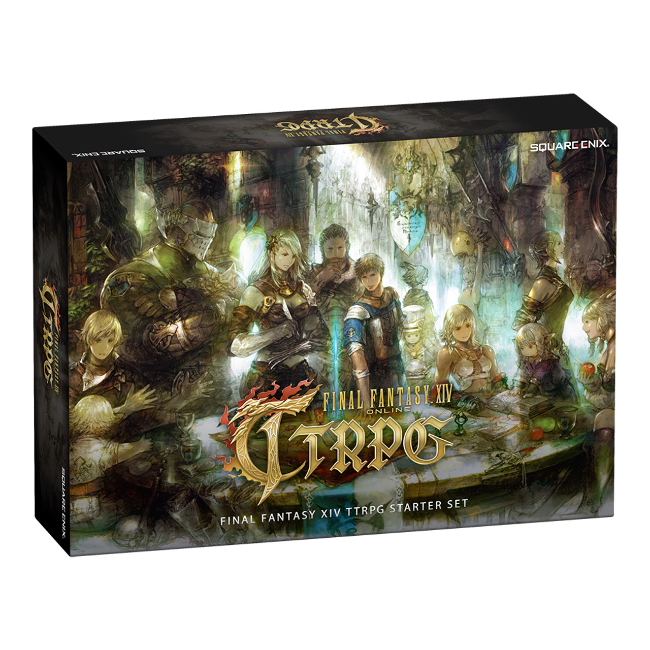 mistrz gry z goblinem fantasy mistrz gry opisujący scenę z miniaturowym goblinem na planszy