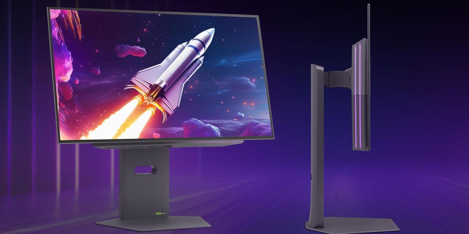 zaawansowana technologia chłodzenia w monitorze gamingowym monitor 480 Hz z wbudowanym systemem chłodzenia i logo producenta
