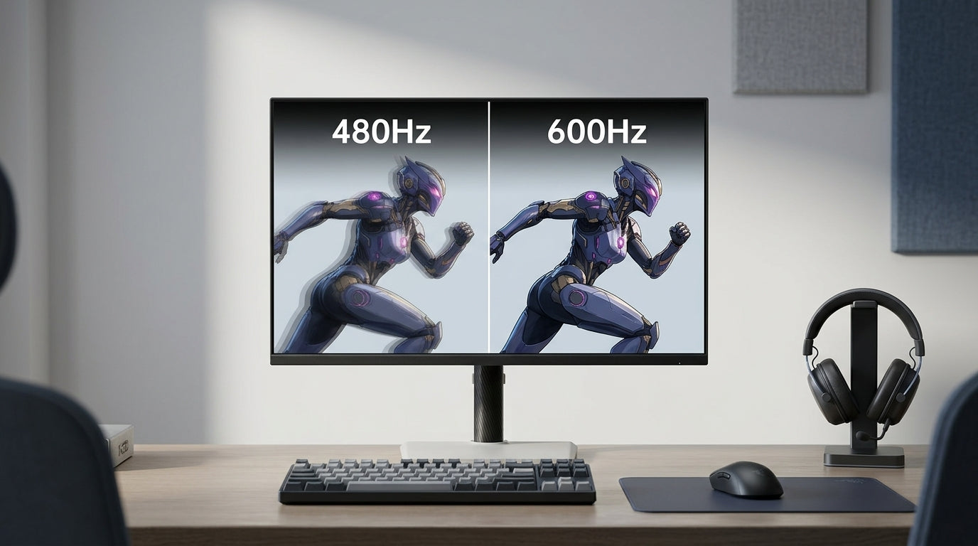 immersyjna rozgrywka z ultra-wysoką częstotliwością odświeżania gracz w hełmie VR ściskający joystick w uniesieniu