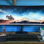 Zakrzywione monitory ultrawide zapewniają graczom szerokie pole widzenia i wciągające wrażenia podczas rozgrywki