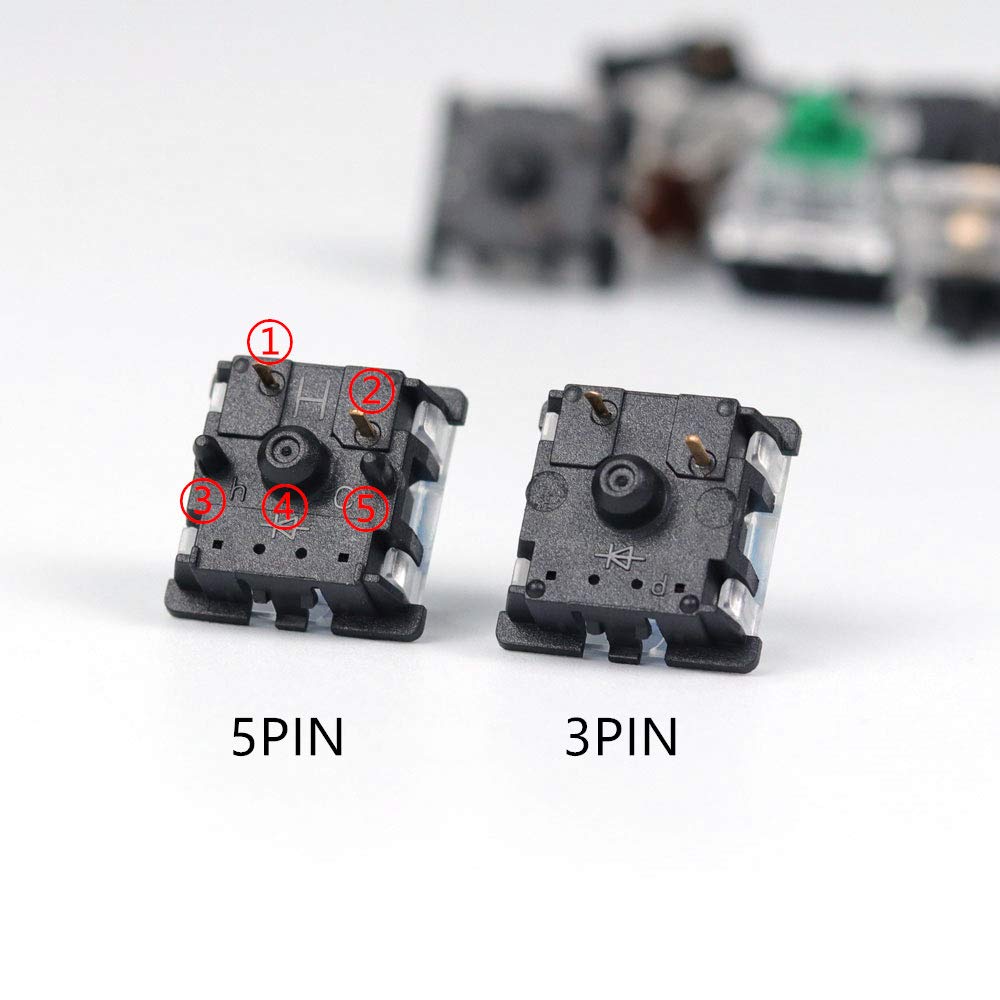 Cherry MX Speed w akcji gamingowej Klawiatura mechaniczna z Cherry MX Speed podczas szybkiego pisania z efektami RGB