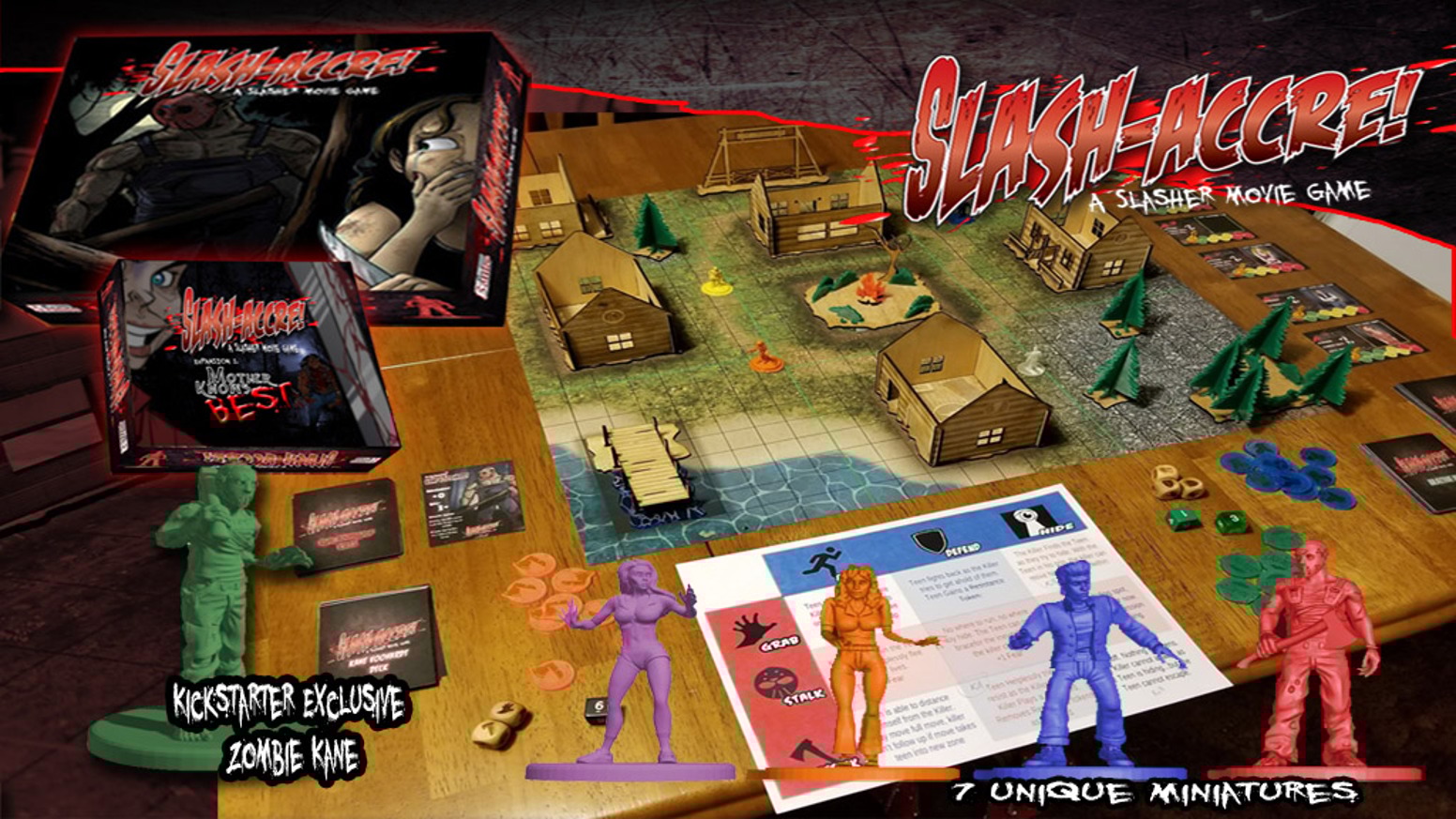 figurki z Gwiezdnych Wojen ustawione na heksagonalnej planszy bitewnej z kosmicznym tłem