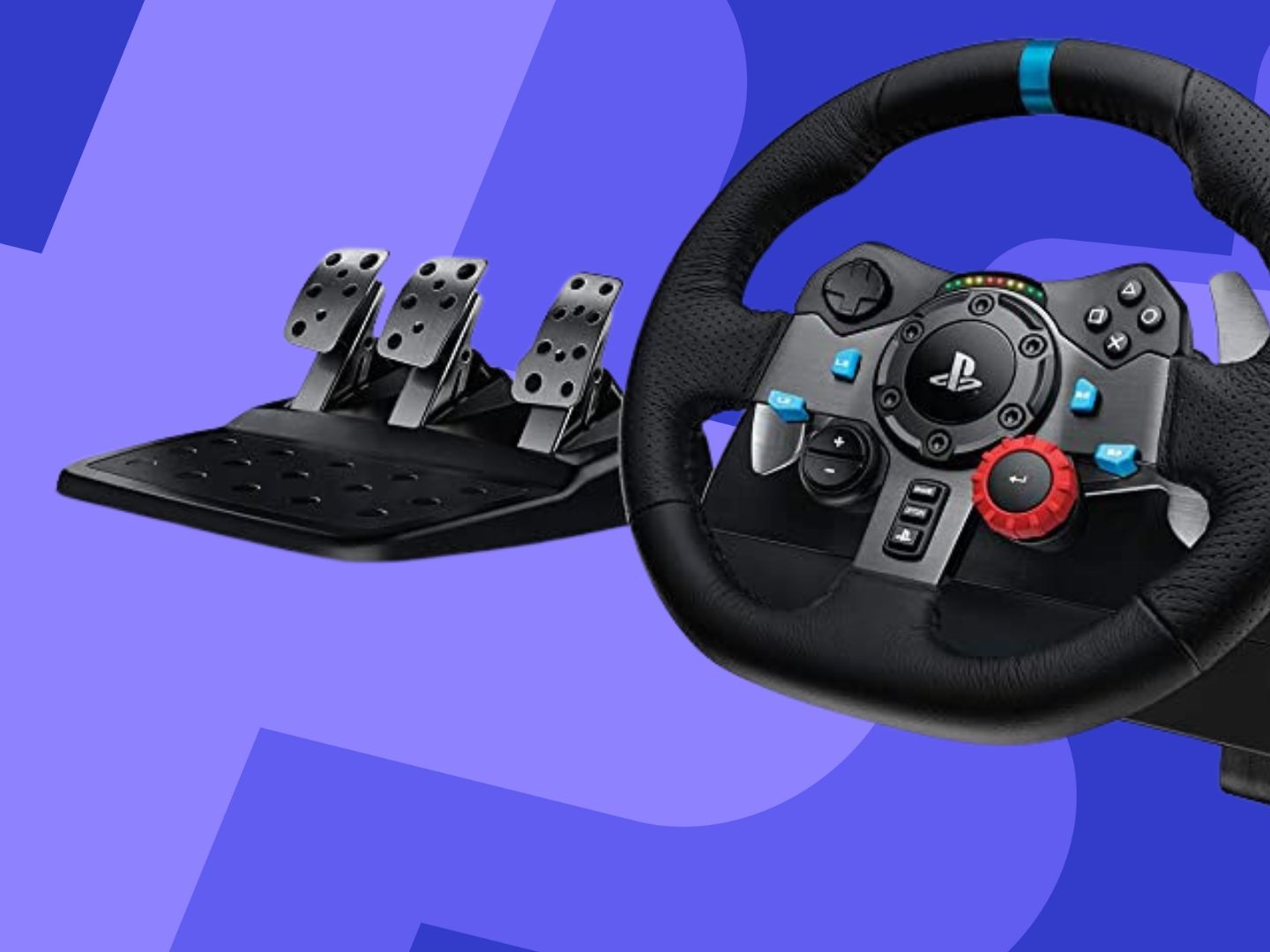 gracz w hełmie symulującym kokpit z kierownicą T-GT w Le Mans Ultimate