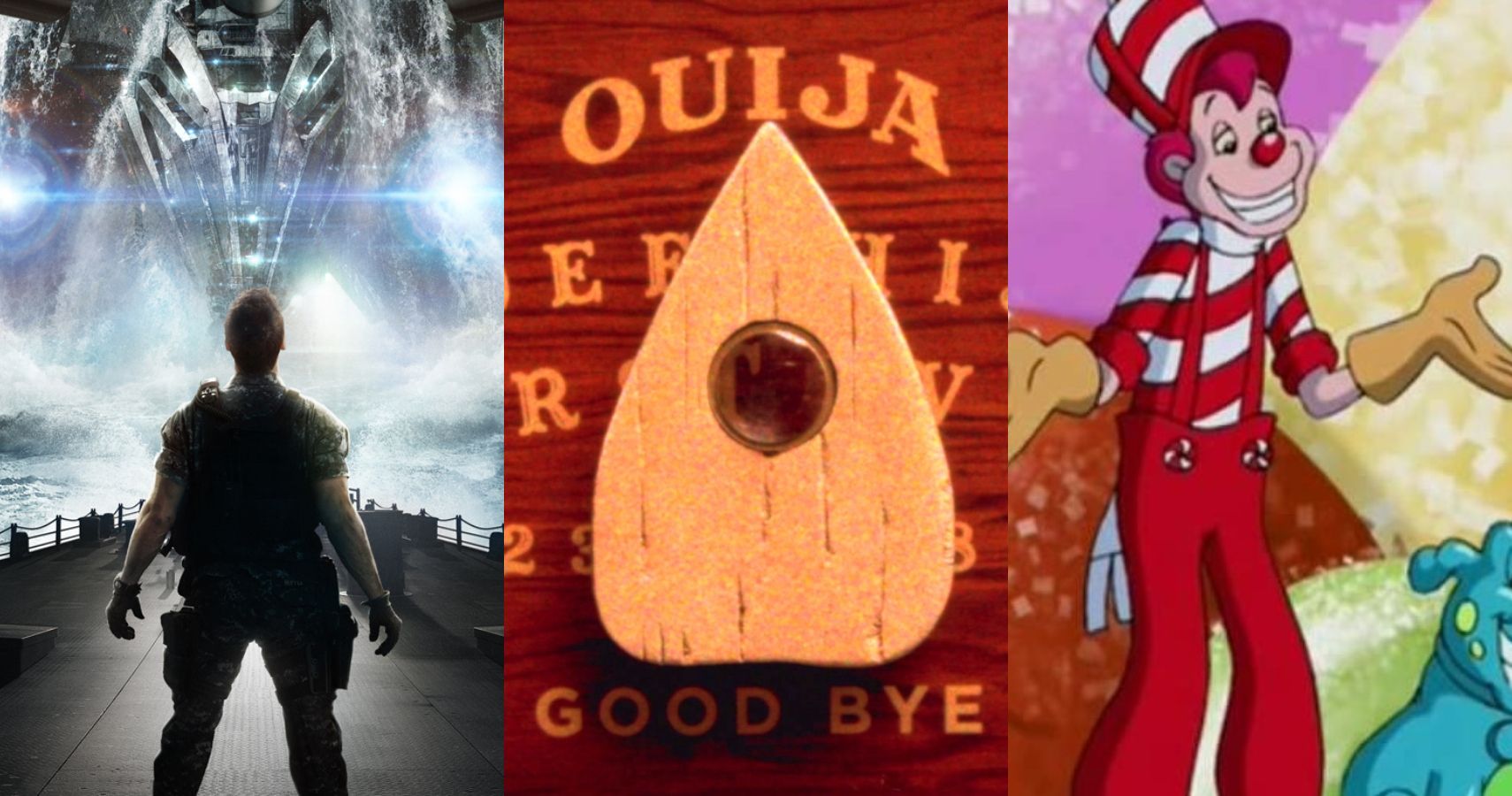 plansza Cluedo z postaciami z Harry'ego Pottera i magicznymi rekwizytami na tle zamku